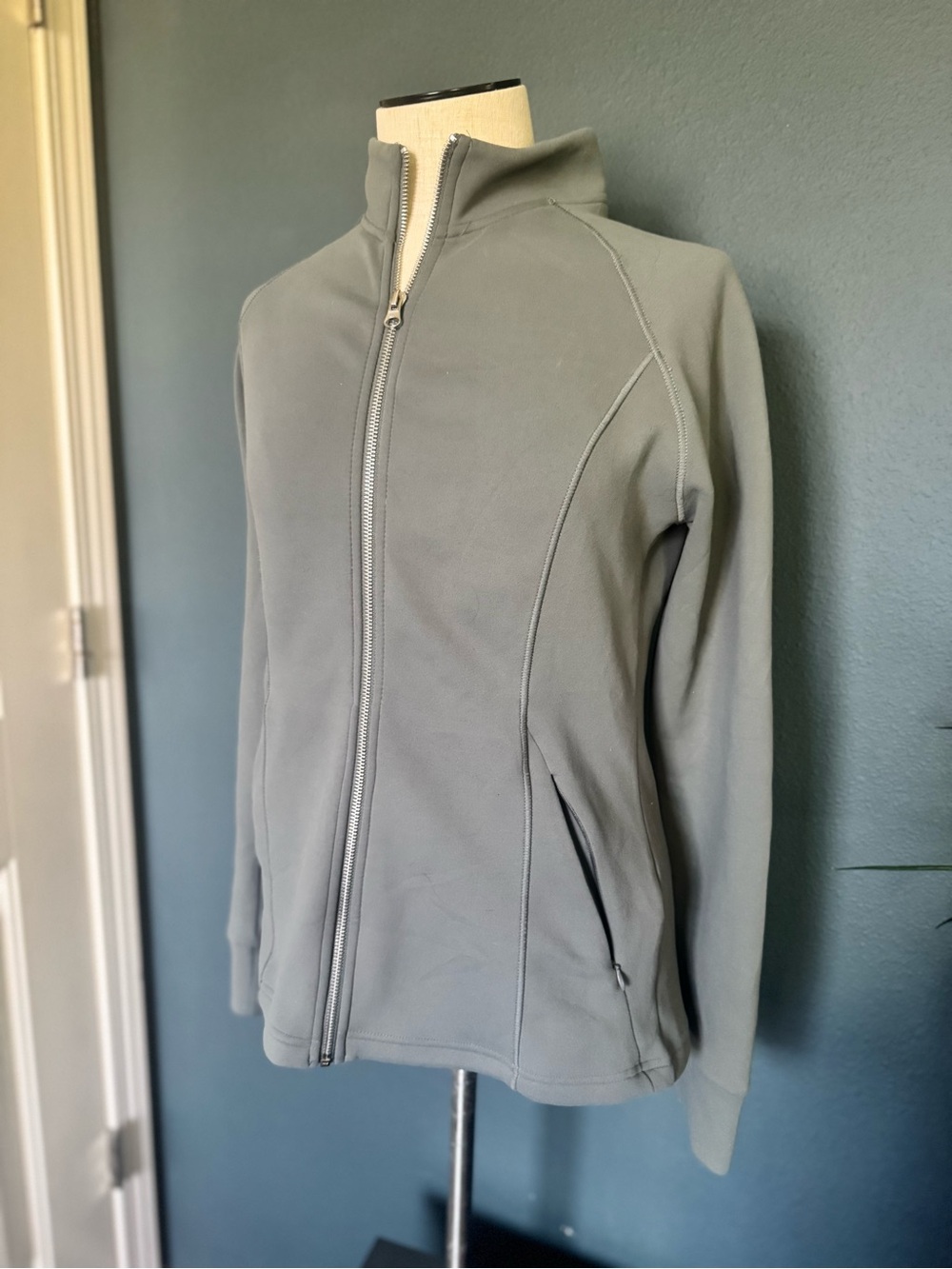 32 Degrees Gray Full-Zip Women's Jacket
